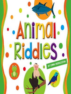cover image of Animal Riddles